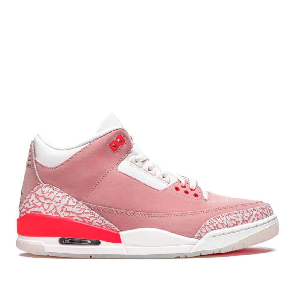Women’s Air Jordan 3 Retro Rust pink, size 8 (UK size 6) brand new never worn